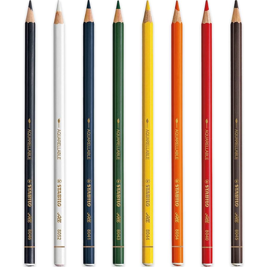Amazon.com: STABILO All Watercolour Effect Pencil - Assorted